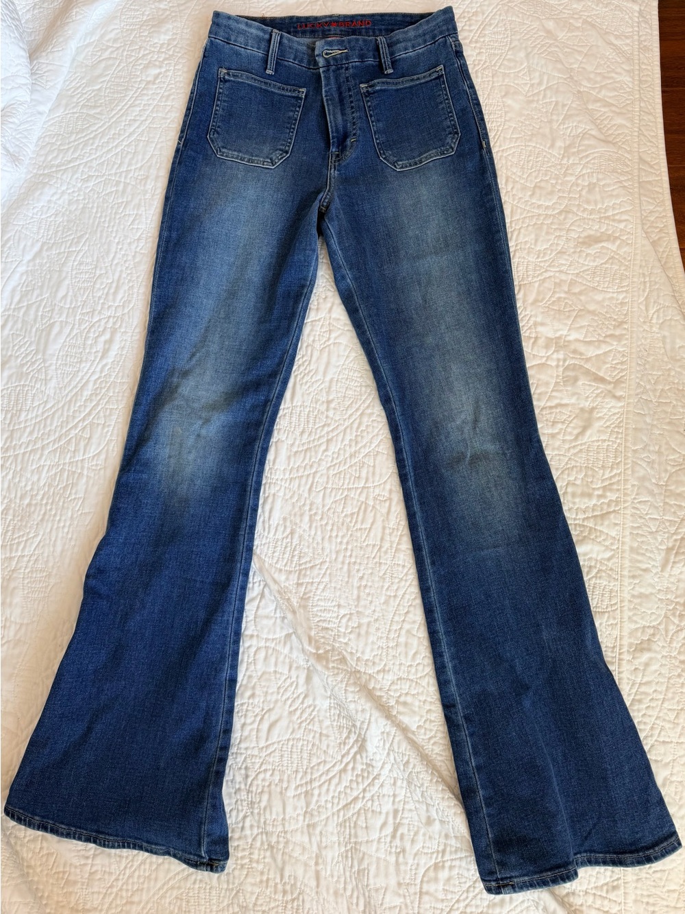 Lucky Brand Women's Stevie Flare Jeans - Dark Wash